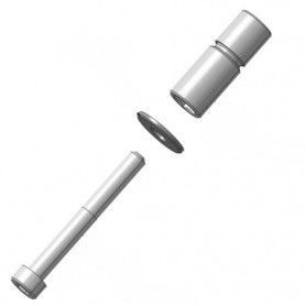 Adaptador Rizoma LP321B para Proguard y terminali manillar para … | MotoGM