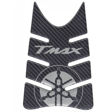Protector de depósito carbono resinato Yamaha TMAX 500 08-11, T… | MotoGM