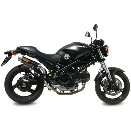 Silencieux Homologués Mivv rond GP Carbone Ducati Monster 695