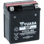 Batteria Yuasa YTX7L-BS 6A, positivo DX