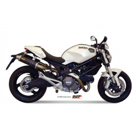 Homologierter Endschalldämpfer Mivv Rund GP Carbon Ducati Mon… | MotoGM