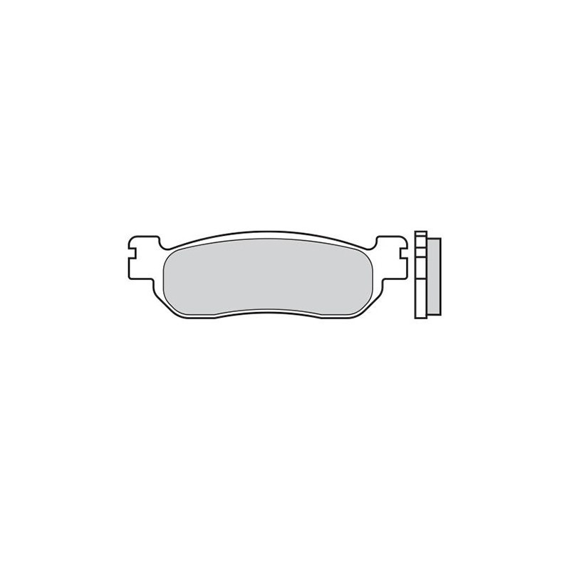 Pastilla de freno Braking SM1 scooter (1 par para 1 disco) 822SM1