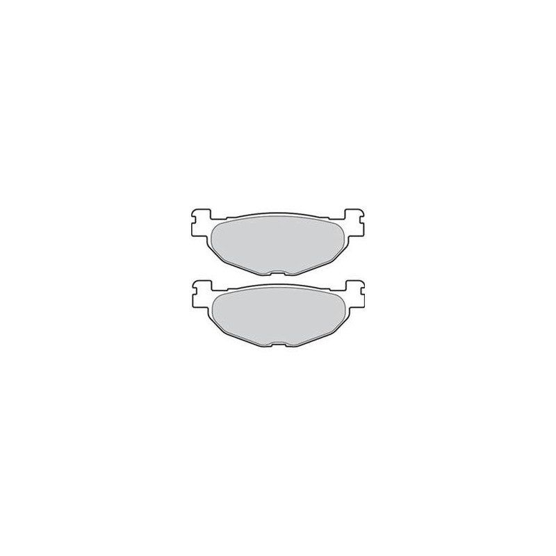 Pastilla de freno Braking SM1 trasero Yamaha TMAX 500 04-11, T-MAX 530 12-, Majesty 400 -08, (1 par para 1 disco) 904SM1