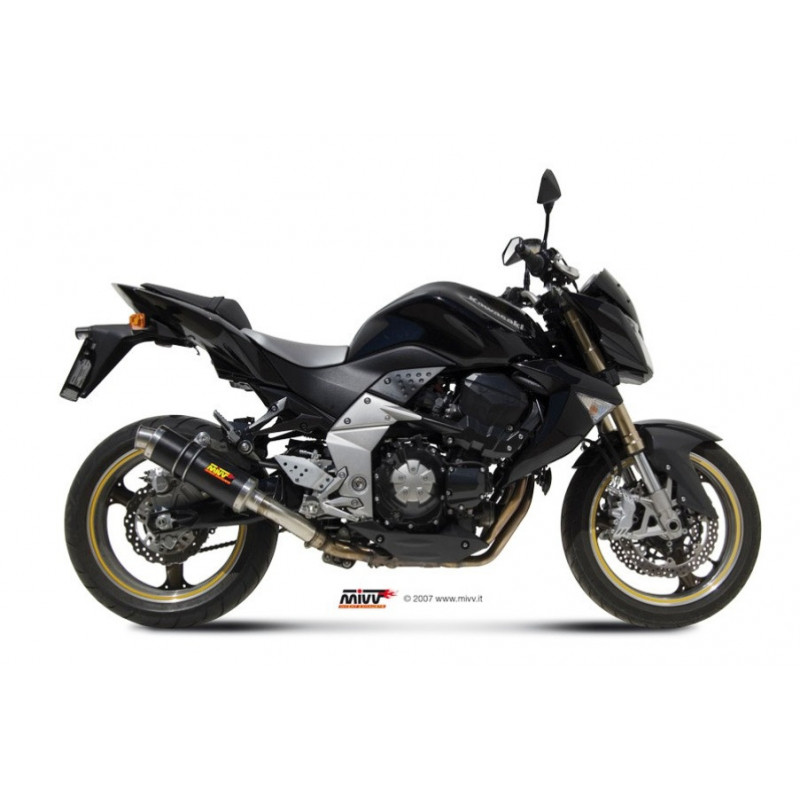 Terminal homologado Mivv Redondo GP Carbono Kawasaki Z 1000 07-09