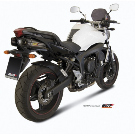 Homologierter Endschalldämpfer Mivv Suono Edelstahl Yamaha FZ6 04 | MotoGM