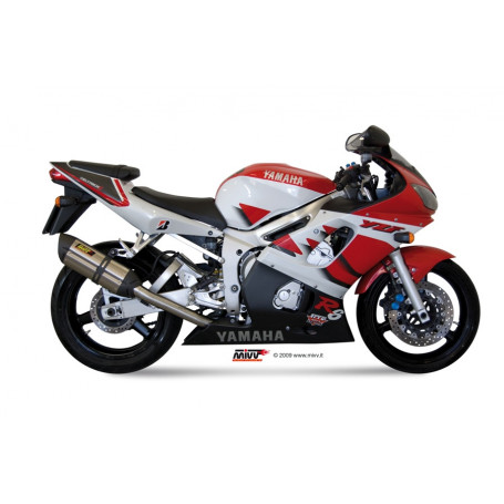 Muffler Street Legal Mivv Suono Inox Yamaha R6 99-02