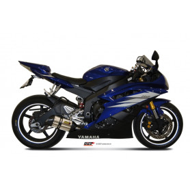 Terminal homologado Mivv Suono acero inoxidable Yamaha R6 06 | MotoGM