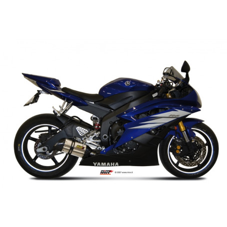 Muffler Street Legal Mivv Suono Inox Yamaha R6 06- | MotoGM