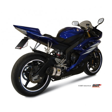 Muffler Street Legal Mivv Suono Inox Yamaha R6 06-