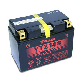 Batería Yuasa YTZ14S 11,2A, positivo SX | MotoGM