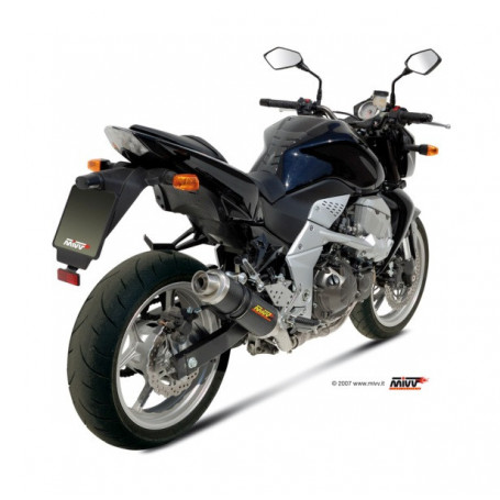 Silencieux Homologués Mivv rond GP Carbone Kawasaki Z 750 07-