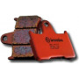 Plaquette de frein Brembo Sinter Arrière SP(1 couple pour 1 disque), 07HO59SP
