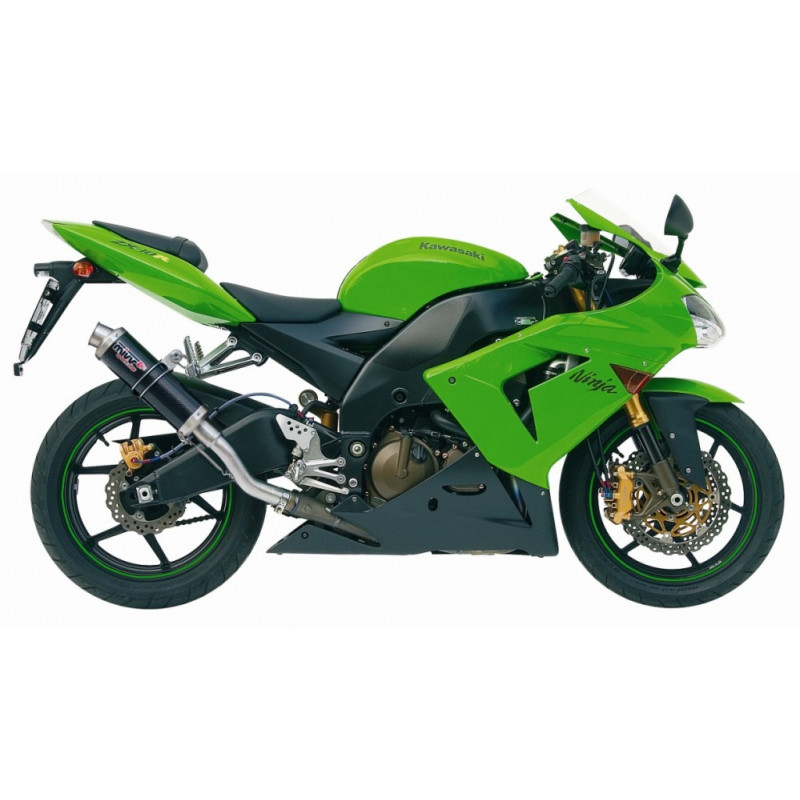 Terminal homologado Mivv Redondo GP Carbono Kawasaki ZX-10R 04-05 | MotoGM