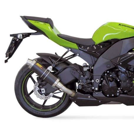 Terminale omologato Mivv Tondo GP Carbonio Kawasaki ZX-10R 08-