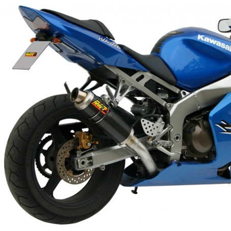 Terminal homologado Mivv Redondo GP Carbono Kawasaki ZX-6 03-04