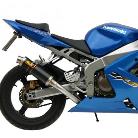 Terminal homologado Mivv Redondo GP Carbono Kawasaki ZX-6 03-04 | MotoGM