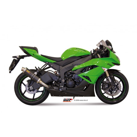 Terminal homologado Mivv Redondo GP Carbono Kawasaki ZX-6R 09 | MotoGM