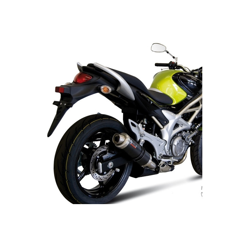 Terminal homologado Mivv Redondo GP carbono Suzuki Gladius