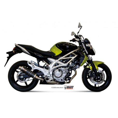 Terminale omologato Mivv Tondo GP carbonio Suzuki Gladius