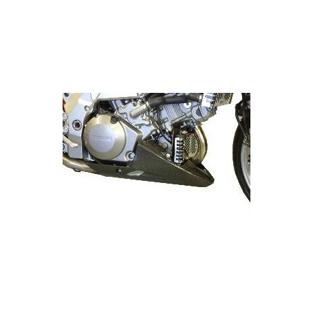 Sabot Moteur Powerbronze ABS noir pour Suzuki SV 1000, TL 1000 S, Cagiva Raptor 1000