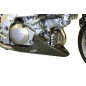 Taco protector de motor Powerbronze in ABS negro para Suzuki SV 1000, TL 1000 S, Cagiva Raptor 1000