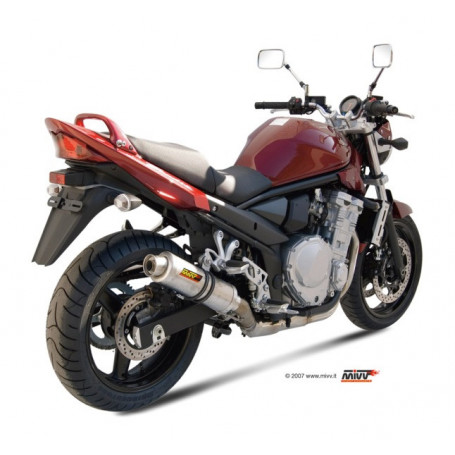 Silencieux Homologués Mivv rond GP Titanium Suzuki GSF 650/1250 Bandit 07-