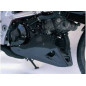 Motorschutzpuffer Powerbronze in ABS schwarz für Suzuki DL 650 04-, SV 650 03-