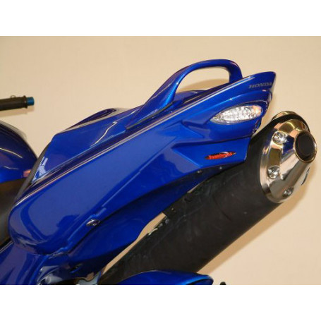 Tail guard (underTray) Powerbronze ABS Black whit led tail guard for Honda Hornet 600 03-06
