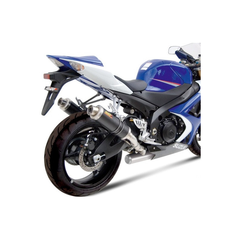 Terminal homologado Mivv Redondo GP Carbono Suzuki GSX-R 1000 07-08