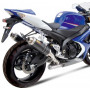 Muffler Street Legal GP cylindrical Carbon Suzuki GSX-R 1000 07-08