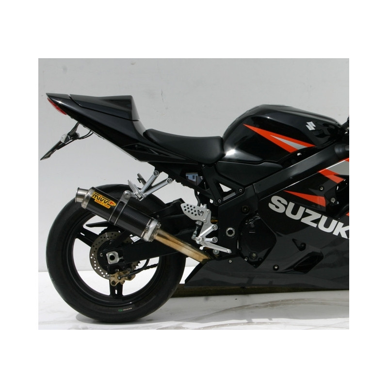 Terminal homologado Mivv Redondo GP Carbono Suzuki GSX-R 600/750 04-05