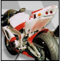 Tail guard (underTray) Powerbronze ABS Black whit twin headlights for Yamaha R1 98-99
