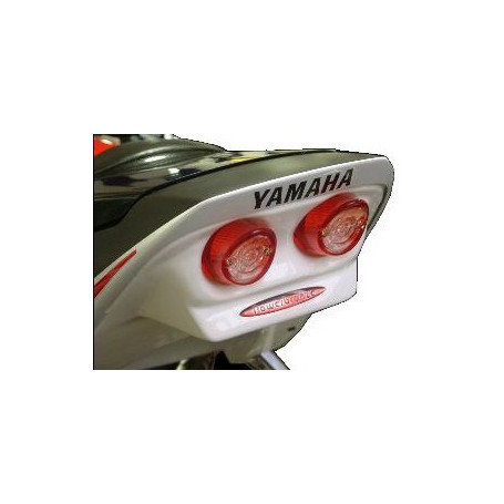 Sottocoda Powerbronze abs nero con doppio faro per Yamaha R6 99-02