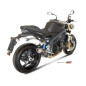 Terminal homologado Mivv Redondo GP Carbono bajo para Triumph Speed Triple 1050 07-