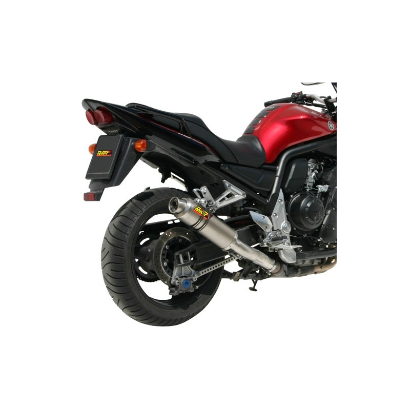 Muffler Street Legal GP cylindrical Titanium Yamaha Fazer 1000 -05