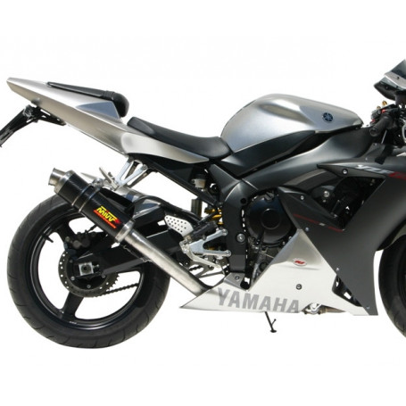 Homologierter Endschalldämpfer Mivv Rund GP Carbon Yamaha R1 02-03