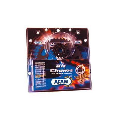 Kit Trasmissione Afam Kawasaki ZX-10R 04-05, Catena 525XHRG 110 + Pignone 17 + Corona 39