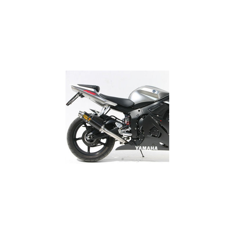 Homologierter Endschalldämpfer Mivv Rund GP Carbon Yamaha R6 03-05