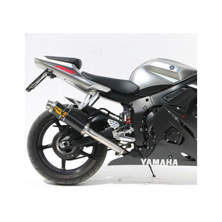 Silencieux Homologués Mivv rond GP Carbone Yamaha R6 03-05