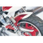 Parafango posteriore Powerbronze in ABS nero per Honda CB 1300