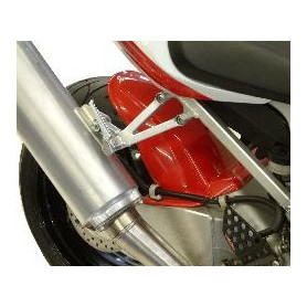 Guardabarros trasero Powerbronze in ABS negro para Honda VTR 1000… | MotoGM