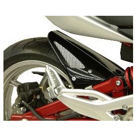 Schutzblech hinten Powerbronze in ABS schwarz für Kawasaki ER-6 | MotoGM
