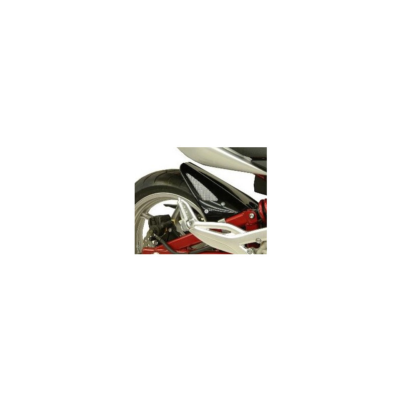 Guardabarros trasero Powerbronze in ABS negro para Kawasaki ER-6