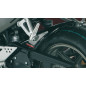 Guardabarros trasero Powerbronze in ABS negro para Kawasaki Z-750 07-, Z-750 S -06