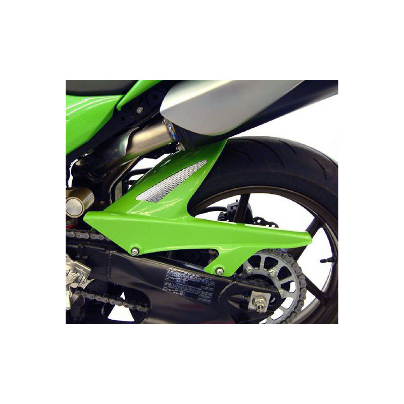 Guardabarros trasero Powerbronze in ABS negro para Kawasaki ZX-10R 06-07