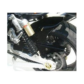 Schutzblech hinten Powerbronze in ABS schwarz für Kawasaki ZX-12 R | MotoGM