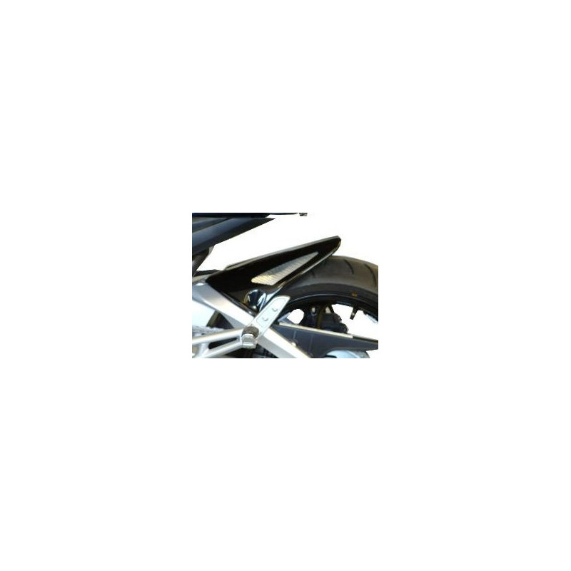 Guardabarros trasero Powerbronze in ABS negro para Suzuki GSR 600