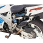 Guardabarros trasero Powerbronze in ABS negro para Suzuki GSX-R 600 97-00, TL 1000 S