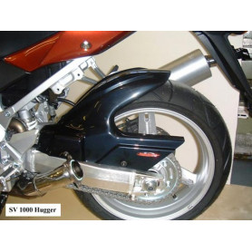 Guardabarros trasero Powerbronze in ABS negro para Suzuki SV 1000… | MotoGM