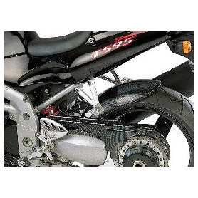 Guardabarros trasero Powerbronze in ABS negro para Triumph Speed … | MotoGM